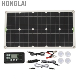 Honglai RV Solar Panel Kit  Mono Solar   Anodized Frame Heavy Duty 12V 24V  for Car