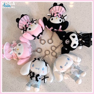 พวงกุญแจ จี้ตุ๊กตา Sanrio Pendent Kuromi Cinnamoroll น่ารัก สําหรับตกแต่งกระเป๋า