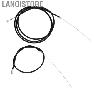 Lanqistore Bike Brake Cable 1 Pair Large Braking Power Front Rear Brake Cable PVC Housing Replacement  Part for Mountain Road Bikes