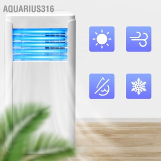  Aquarius316 เครื่องปรับอากาศแบบพกพาทำความเย็นเร็วปรับความเร็วลมได้เครื่องปรับอากาศขนาดเล็กพร้อมรีโมทคอนโทรลสำหรับห้องนอนในบ้าน