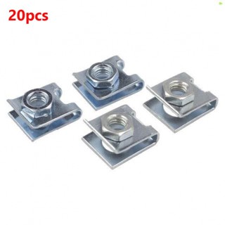 ⚡READYSTOCK⚡Fixed Fasteners Car License Plate Fixed Clip Retainers Silver High Quality