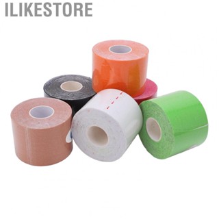 Ilikestore 6Pcs Sports Tape Muscle Non Woven Fabric Kinesiology 5cm Width 5m Length For WT