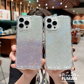 เคสโทรศัพท์มือถือ TPU นิ่ม แบบใส ลายคลื่น แต่งกลิตเตอร์ สําหรับ Huawei Nova 10 Lite Nova 9 8 7 Pro Nova 6 Nova 9 SE