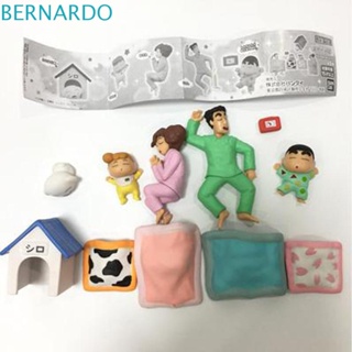 Bernardo โมเดลฟิกเกอร์ PVC อนิเมะชินจังญี่ปุ่น Nohara Shinchan Shinnosuke ของเล่นสําหรับเด็ก