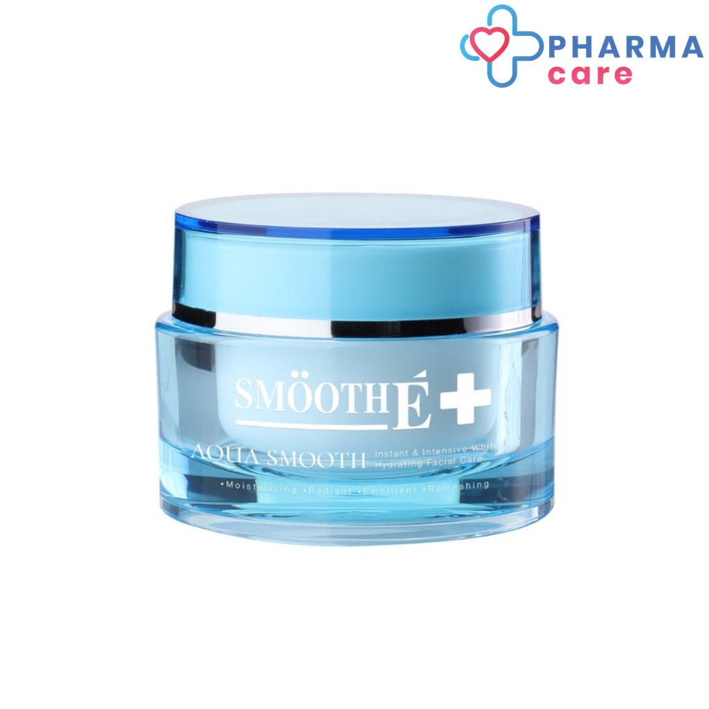 Smooth E พรีเซรั่ม Aqua Smooth Instant & Intensive Whitening Hydrating Facial Care 40G.สมูทอี [PC]