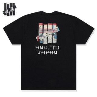 Undefeated เสื้อยืดแขนสั้น ทรงหลวม พิมพ์ลาย ukiyo-e sumo สไตล์คลาสสิก สําหรับผู้ชาย และผู้หญิง