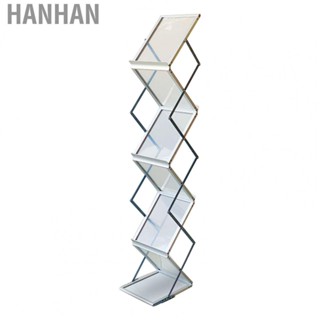 Hanhan Foldable  Rack  Foldable Brochure Stand Transparent Acrylic Exquisite  for Exhibitions