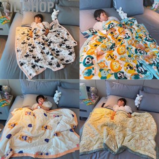 Lilishop Summer Quilt Single Cartoon Child Cartoon Silk Feather Cotton  Soft Lightweight Coverlet Comforter