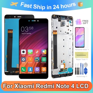 หน้าจอแสดงผล LCD ดิจิไทเซอร์ 5.5 นิ้ว สําหรับ Xiaomi Redmi Note 4 Redmi Note 4 2016100 Lcd