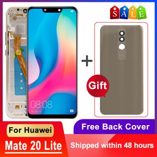 หน้าจอสัมผัสดิจิทัล LCD 6.3 นิ้ว สําหรับ Huawei Mate 20 lite Huawei Mate20 lite