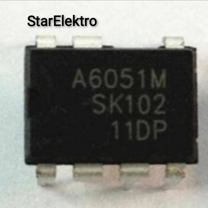 A6051m A6051 STR-A6051M PWM คอนโทรลเลอร์ออฟไลน์ IC Dip-7 แหล่งจ่ายไฟ