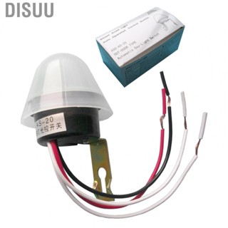 Disuu Outdoor Automatic Street Lamp Controller  Stable Voltage Body Motion  Light Switch AC110 To 220V  for Parking Lots