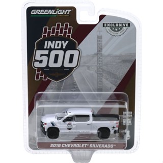 พร้อมส่ง GreenLight1: 64 2019 Chevy Silverado 1500 Chevrolet West Velado ปิ๊กอัพรถบรรทุก