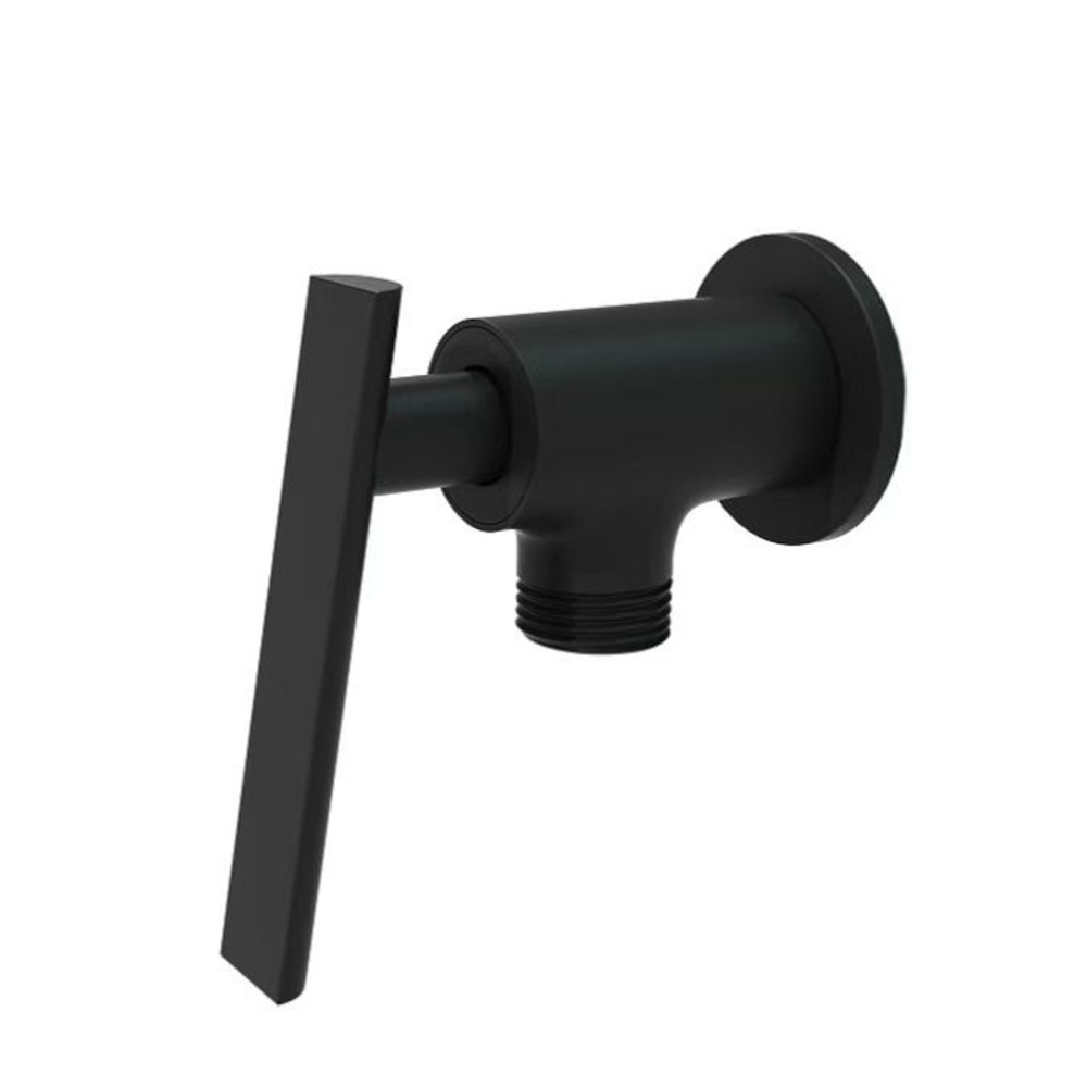 shophome468-Verno วาล์วฝักบัวทองเหลือง  รุ่น GBH-LT1725   สีดำ รับประกันของเเท้