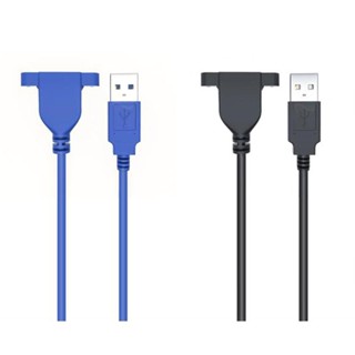 R* สายเคเบิลต่อขยาย USB 3 0 พร้อมสกรู USB 3 0 USB 2 0 ตัวผู้ เป็นตัวเมีย สําหรับเครื่องพิมพ์คอมพิวเตอร์ มือถือ