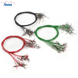 【Anna】Anti-Bite Wire 50cm Anti-Bite Durable Steel Wire+stainless Steel Brand New