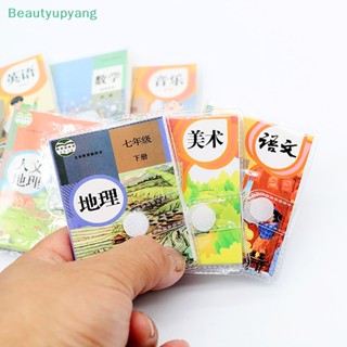 [Beautyupyang] โมเดลหนังสือ ขนาดมินิ สําหรับตกแต่งบ้านตุ๊กตา 1/12