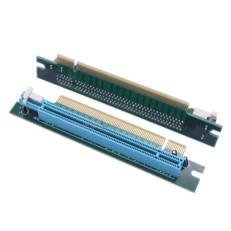 Shas อะแดปเตอร์การ์ด PCIE Express 16X 90 องศา 90 องศา