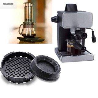 【DREAMLIFE】Filter Press Set Silicone + PP Silicone Plug Accessories Black Espresso Maker