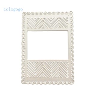 Colo แผ่นแม่แบบโลหะ ตัดลายนูน สําหรับตกแต่งสมุดภาพ การ์ด อัลบั้มรูป DIY