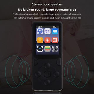 Capa เครื่องเล่นเพลง MP3 MP4 บันทึก E-Book หน้าจอสี TFT HiFi 1 8 นิ้ว
