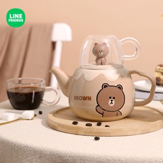 [LINE Friends] ชุดเครื่องชงกาแฟเซรามิก