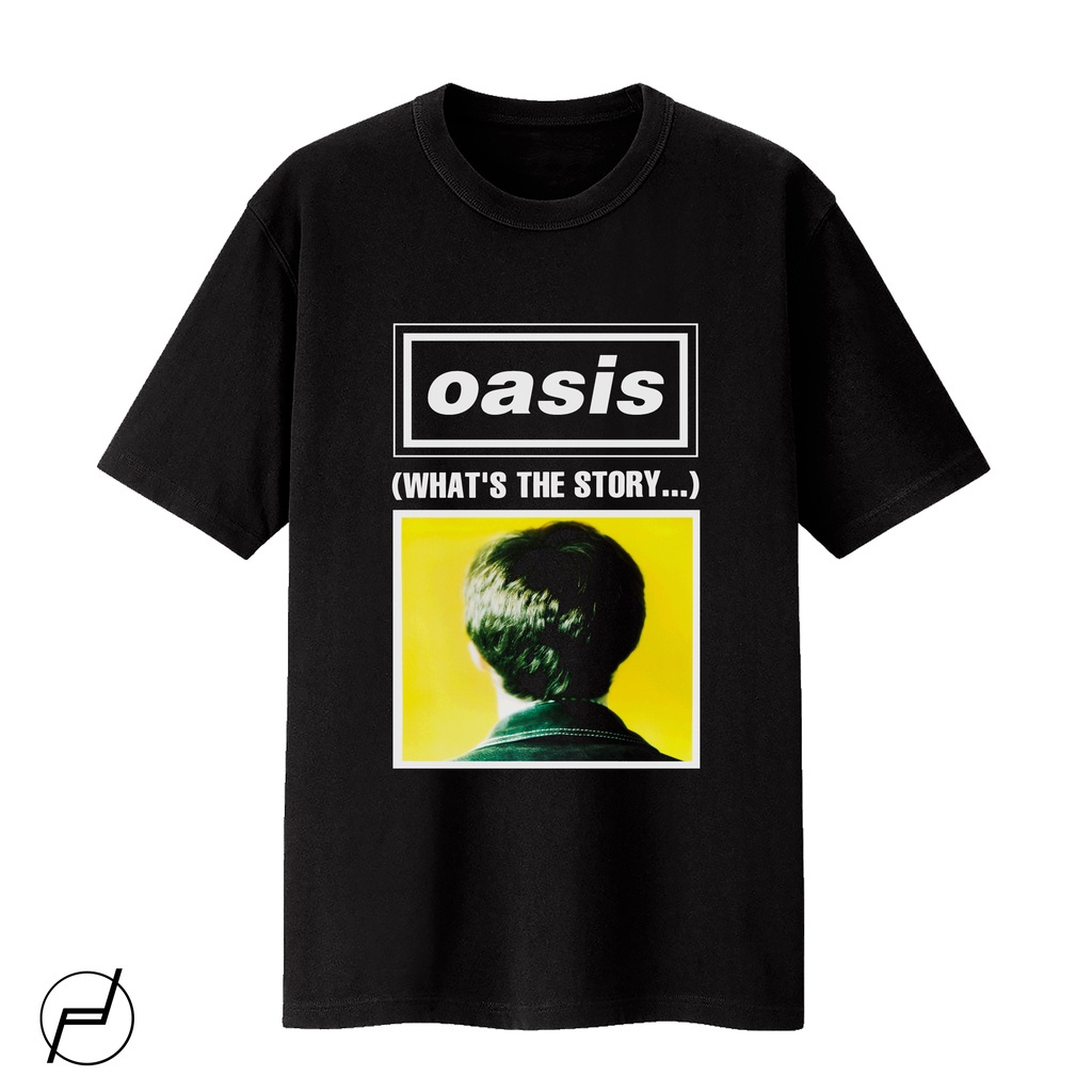 Oasis เสื้อยืดผ้าฝ้าย 100% พิมพ์ลายกราฟิก GILDAN UNISEX
