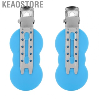 Keaostore Hair Clips  Lightweight and Portable Adopts Rounded Edges Design Snap for Hairstyling