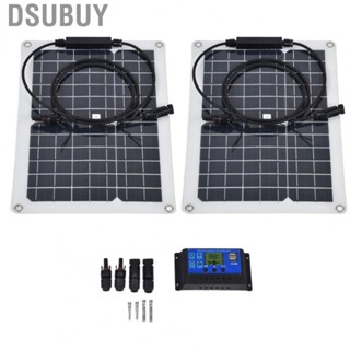 Dsubuy PV Power Module  Multifunction Semi Flexible Solar Panel Kit for Ships Automobiles