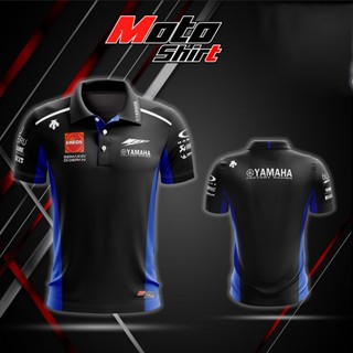 MOTOSHIRT YAMAHA YA-A01-21 เสื้อโปโล เสื้อพิมพ์ลาย เสื้อคอปกแขนสั้น