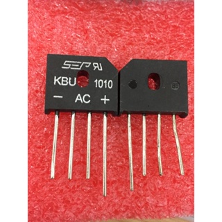 ไดโอดเรียงกระแสไดโอด KBU1010 KBU 1010 DIP4 10A 1000V 5 ชิ้นต่อล็อต