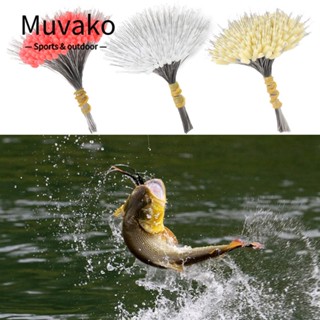 Muvako  ตัวหยุดสายเบ็ดตกปลา ซิลิโคน กันสายพัน หลากสี