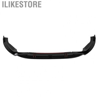 Ilikestore Front Splitter  High Toughness Front Bumper Lip Glossy Black  for Car Modification