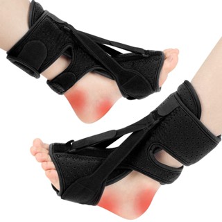 Reusable Soft Adult Pain Relief Women Men Adjustable Straps Orthotic Tendonitis Heel Spur Plantar Fasciitis Night Splint