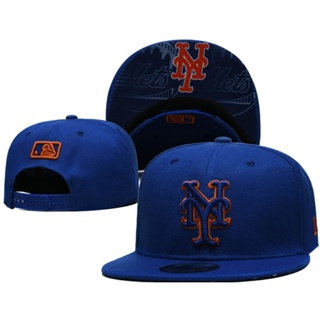 หมวกเบสบอล ปักลาย New York Mets _popular สามารถปรับได้ แฟชั่นสําหรับผู้ชาย และผู้หญิง