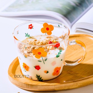 [Dolity2] แก้วกาแฟร้อน สําหรับอาหารเช้า