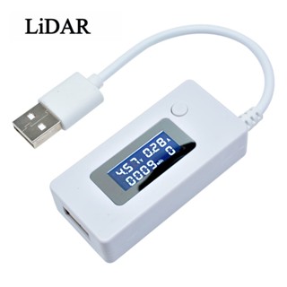 เครื่องทดสอบแรงดันไฟฟ้า / แอมป์ LCD USB เครื่องทดสอบความจุมัลติมิเตอร์ทดสอบความเร็วของสายชาร์จความจุของโทรศัพท์มือถือ