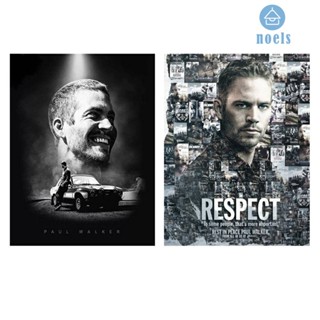 [Noel.th] Au- ชุดงานจิตรกรรมเม็ดบีด ทรงเพชรกลม รูป Paul Walker สําหรับตกแต่งบ้าน DIY