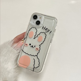 Yiki|เคสโทรศัพท์มือถือแบบนิ่ม TPU กันกระแทก ลายการ์ตูนกระต่าย DIY สําหรับ Huawei Honor 80GT 80SE 80 Pro 80 70 Pro 70 60SE 60 Pro 60 20 9X Pro Y9S