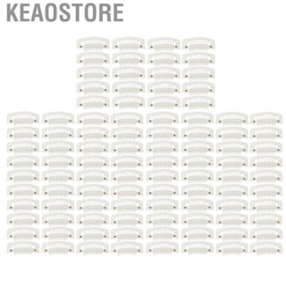 Keaostore 100pcs 9  Clips U Shape Snap For Hair Extensions Multipurpose 32mm