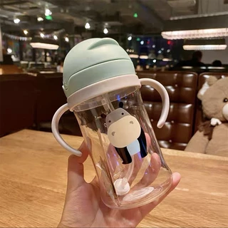 แก้วหัดดื่มกันสำลัก แก้วน้ำ ขวดน้ำ กันสำลัก หัดดื่มน้ำ ขวดน้ำเด็ก 250ml 350ml SB011