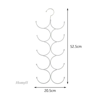 [Homyl1] ที่แขวนผ้าพันคอ ผ้าคลุมไหล่ กันลื่น อุปกรณ์เสริม สําหรับห้องน้ํา ห้องนอน