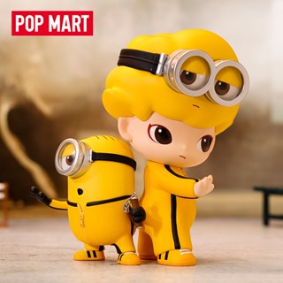 ตุ๊กตาฟิกเกอร์ popmart popmart dimoo Minions ของเล่นสําหรับเด็ก