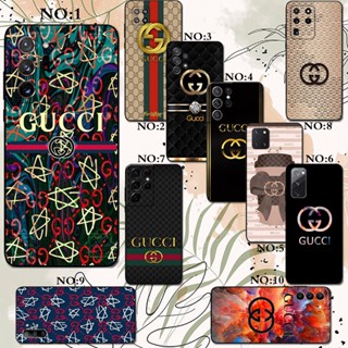 Gucci เคสโทรศัพท์มือถือ ซิลิโคน TPU กันกระแทก ลายโลโก้ สําหรับ Samsung Galaxy A02S A11 A12 4G 5G A20 A30 A20S