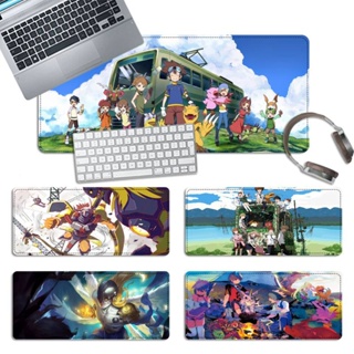 แผ่นรองเมาส์เล่นเกม Digimon Adventure สําหรับคอมพิวเตอร์ แล็ปท็อป PC Overwatch Xs GO