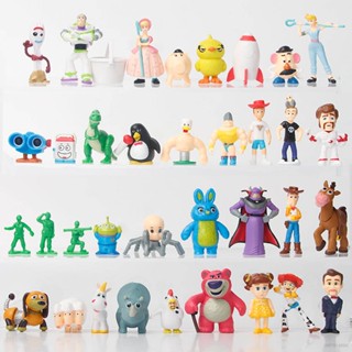 Fash โมเดลฟิกเกอร์ Toy Story Woody Buzz Lighter Lotso Alien ของเล่นสําหรับเด็ก 36 ชิ้น