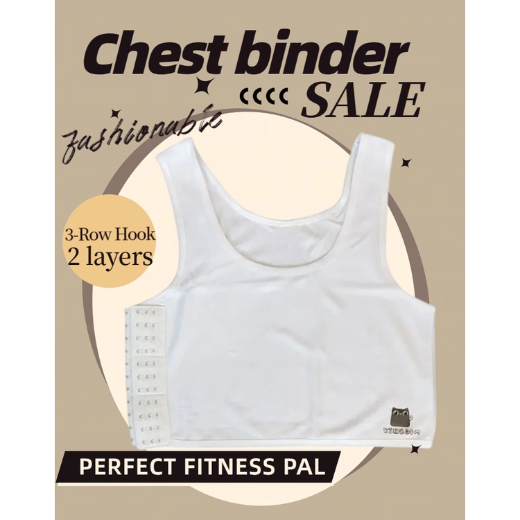 พร้อมส่ง เข็มขัดรัดหน้าอกสั้น พลัสไซซ์ สําหรับผู้หญิง เสื้อกล้ามทอมฟิน เสื้อกล้ามทอมฟิน