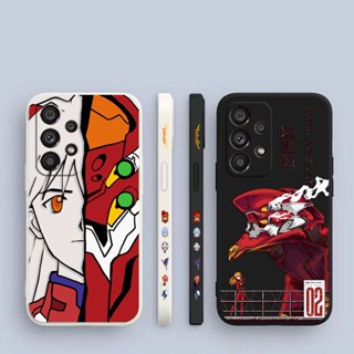 เคสโทรศัพท์มือถือ พิมพ์ลายการ์ตูนญี่ปุ่น Neon Genesis Evangelion มีลายด้านข้าง สําหรับ Samsung Galaxy A22 A21 S A20 E A14 A13 A12 A11 A10 A9 A8 Plus A04 E A03 S A02 A01 Core 5G