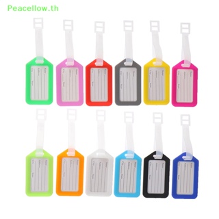 Peacellow ป้ายแท็กกระเป๋าเดินทาง แบบพกพา 10 ชิ้น