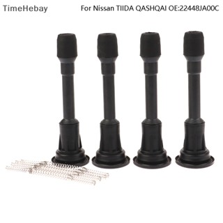 Timehebay คอยล์จุดระเบิด สําหรับ Nissan Tiida Qashqai 22448JA00C EN 1/4 ชิ้น